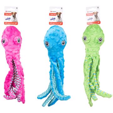 Flamingo Παιχνίδι Σκύλου Χταπόδι σε Τροία Χρώματα 35cm 